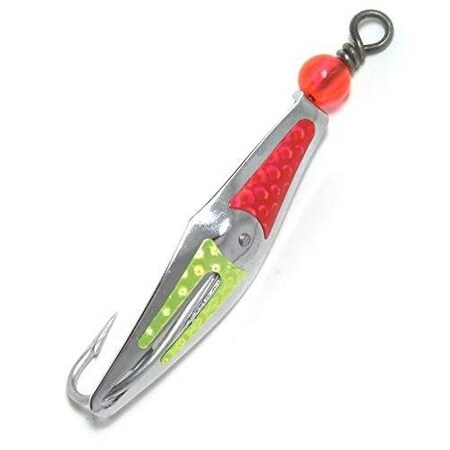 Clarkspoon Flashspoon 50 Hook, 3 Blade, 1 Silver, 50 Hook, 3 Blade, WElectric Chicken Flash Tape 1RBMS-CPF